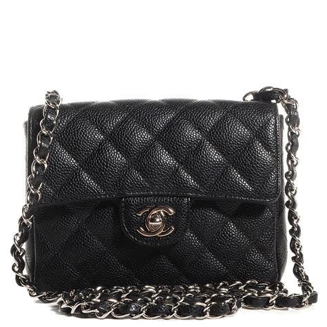 chanel mini caviar flap bag